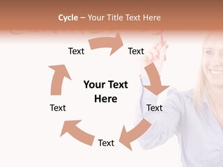 Beautiful Offer Woman PowerPoint Template