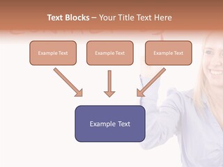 Beautiful Offer Woman PowerPoint Template