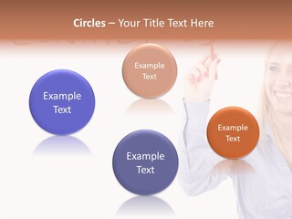 Beautiful Offer Woman PowerPoint Template