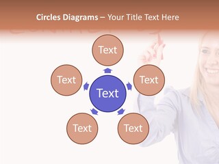 Beautiful Offer Woman PowerPoint Template