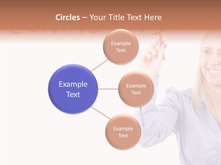 Beautiful Offer Woman PowerPoint Template