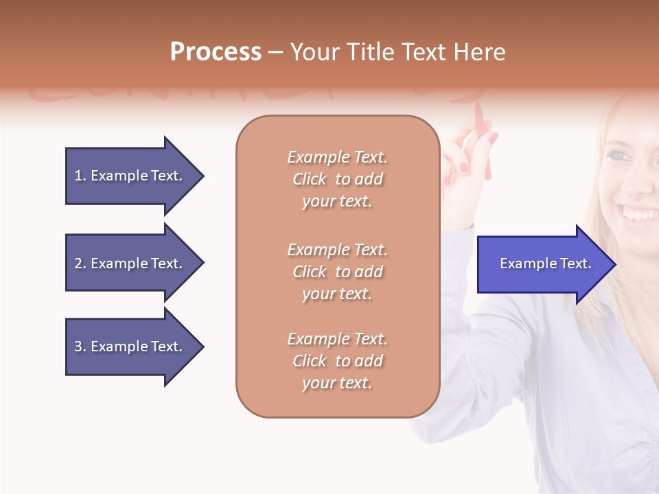 Beautiful Offer Woman PowerPoint Template