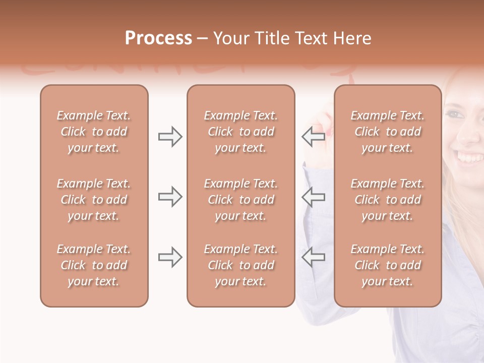 Beautiful Offer Woman PowerPoint Template