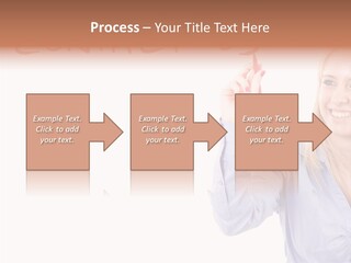 Beautiful Offer Woman PowerPoint Template