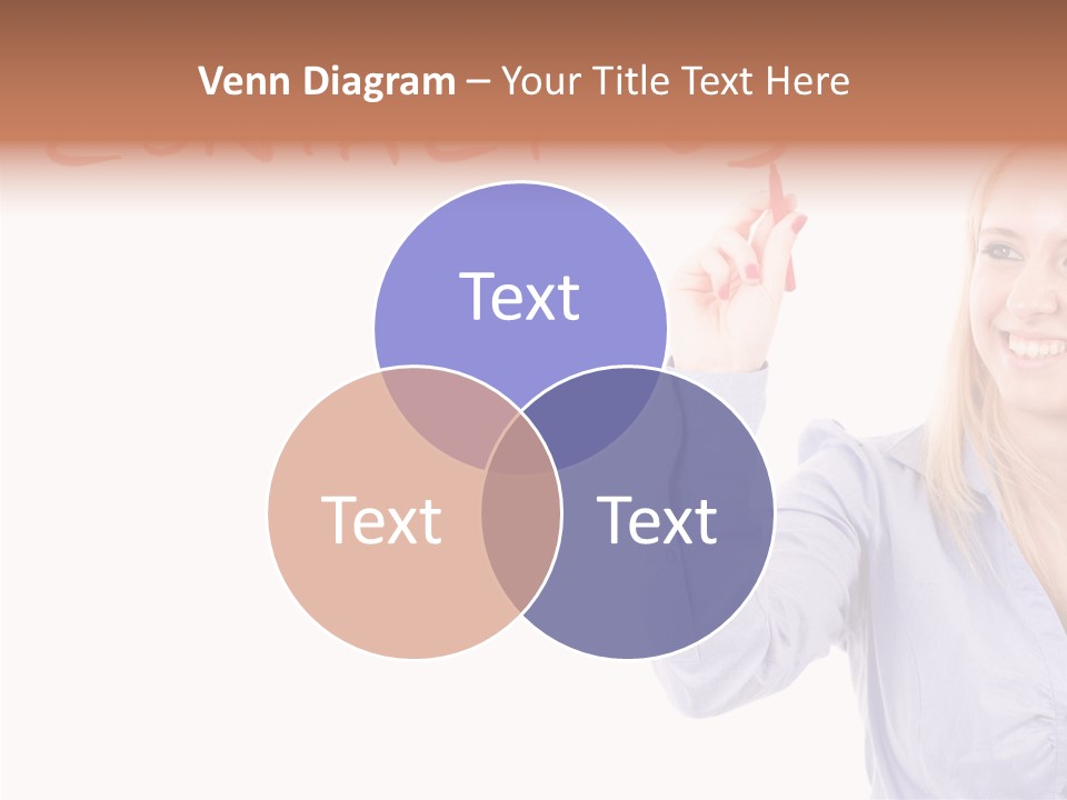 Beautiful Offer Woman PowerPoint Template