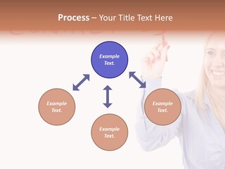Beautiful Offer Woman PowerPoint Template