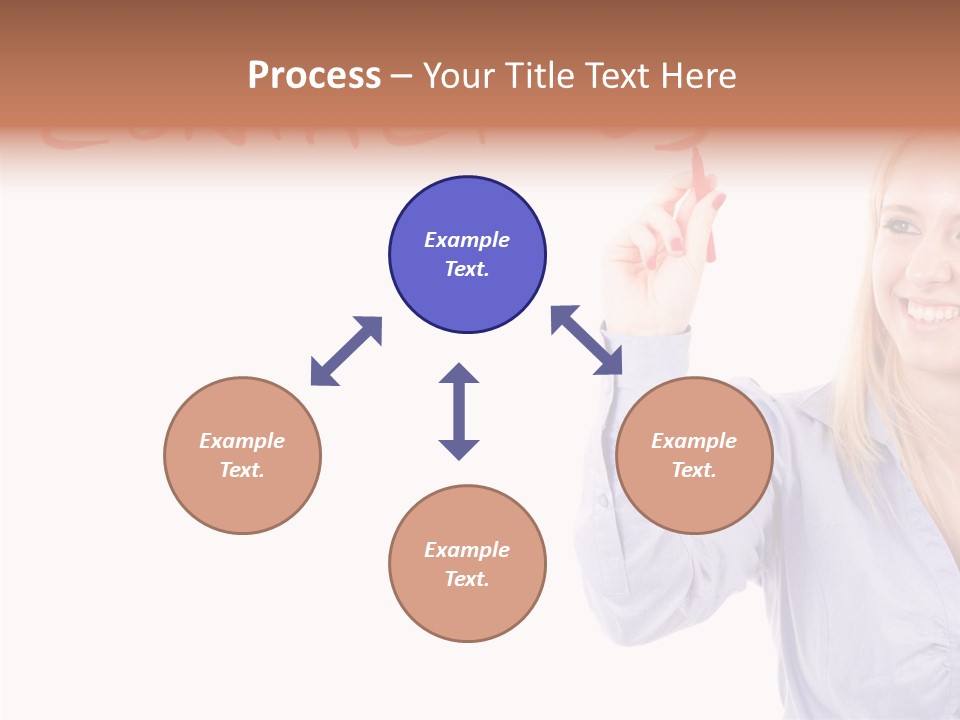 Beautiful Offer Woman PowerPoint Template