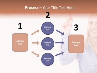 Beautiful Offer Woman PowerPoint Template