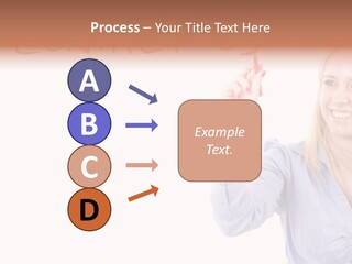 Beautiful Offer Woman PowerPoint Template