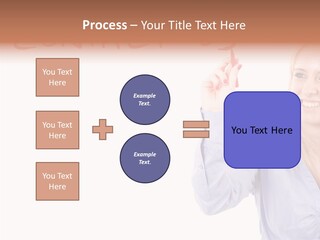 Beautiful Offer Woman PowerPoint Template