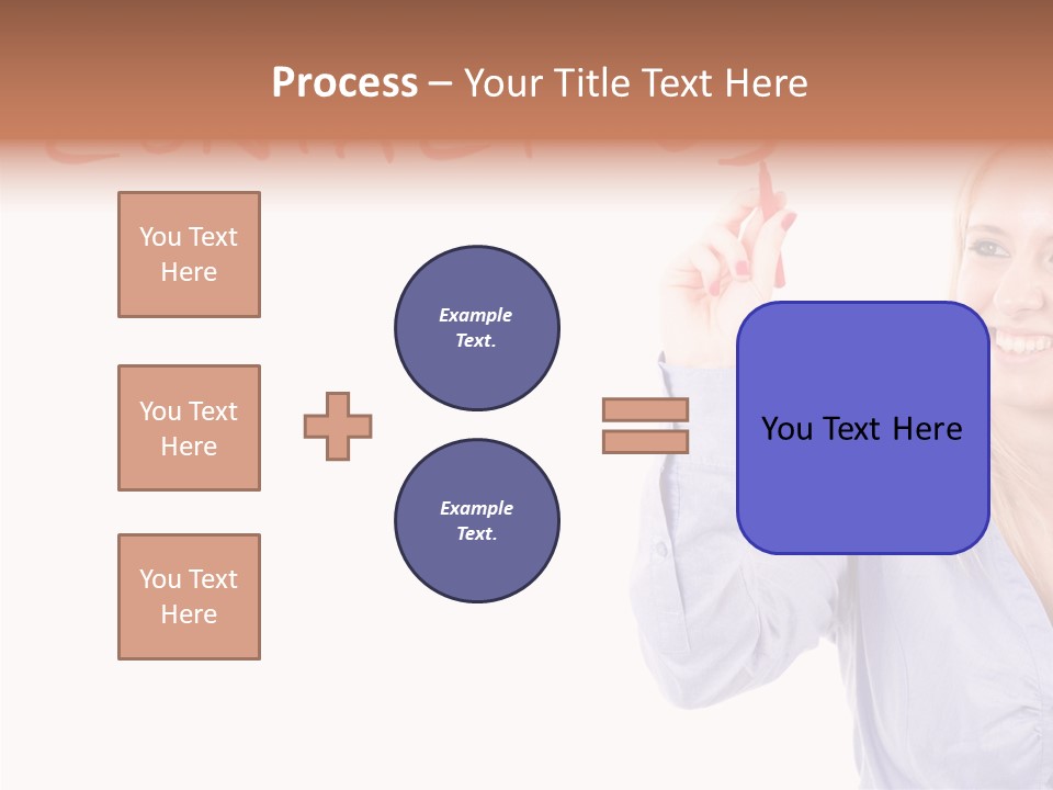 Beautiful Offer Woman PowerPoint Template