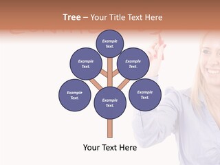 Beautiful Offer Woman PowerPoint Template