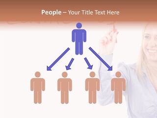 Beautiful Offer Woman PowerPoint Template