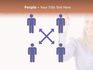Beautiful Offer Woman PowerPoint Template