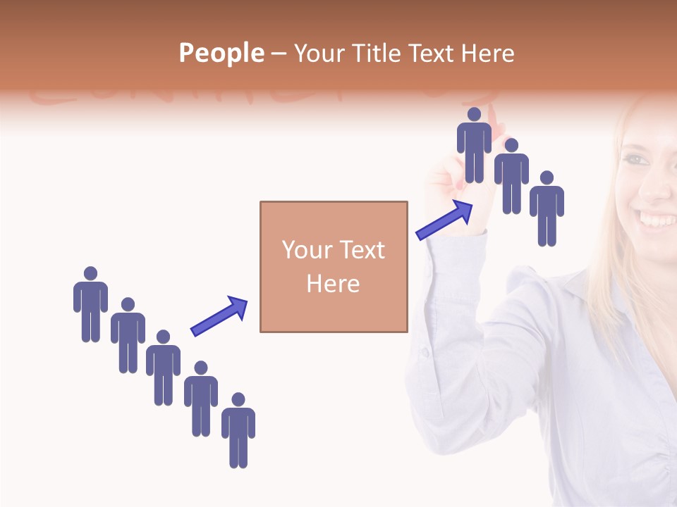 Beautiful Offer Woman PowerPoint Template