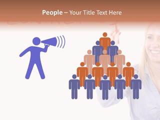 Beautiful Offer Woman PowerPoint Template