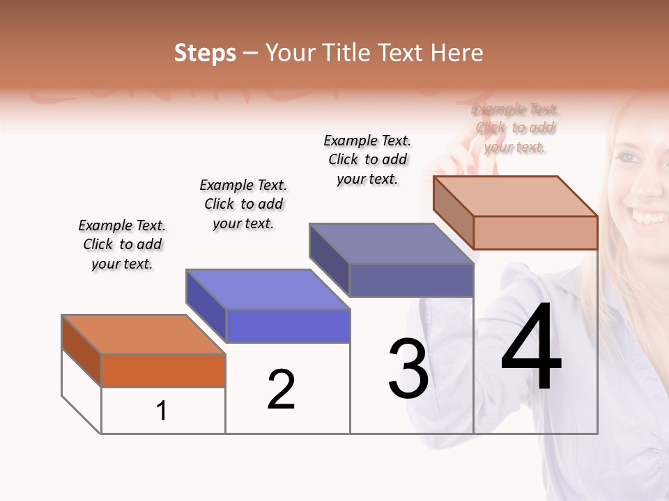 Beautiful Offer Woman PowerPoint Template