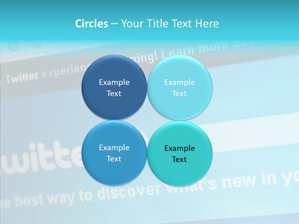 Banner Connexion Message PowerPoint Template