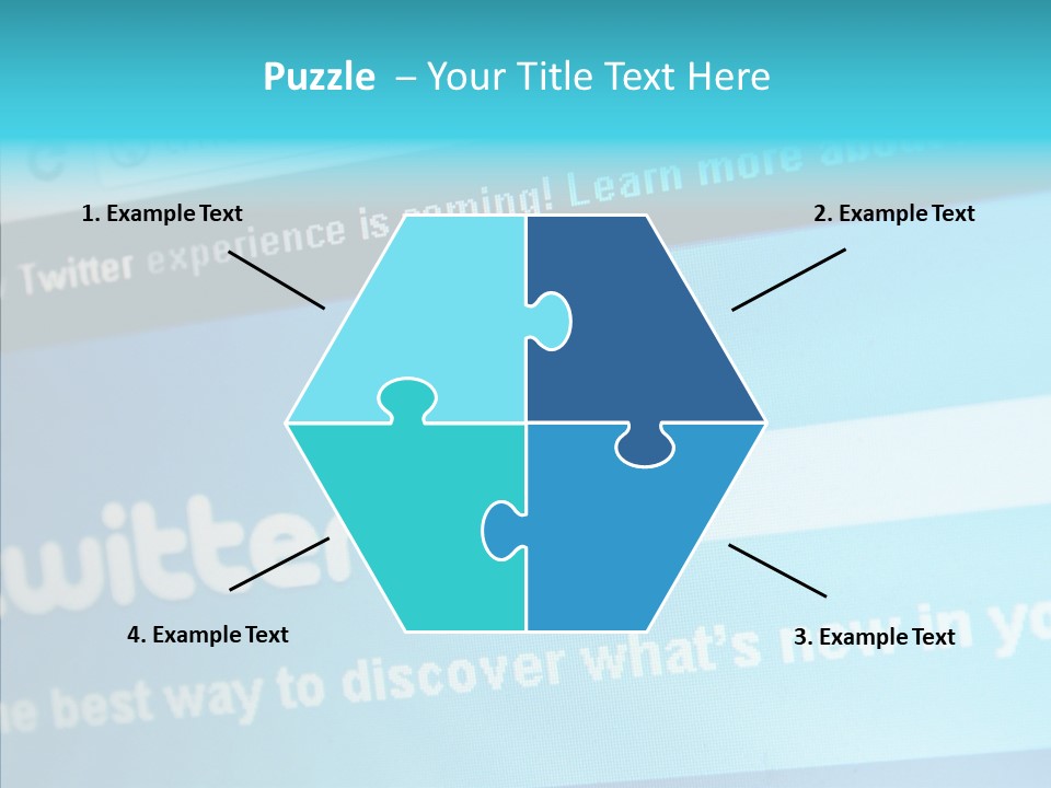 Banner Connexion Message PowerPoint Template