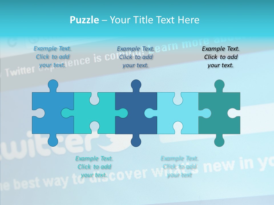 Banner Connexion Message PowerPoint Template