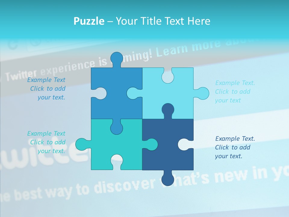Banner Connexion Message PowerPoint Template