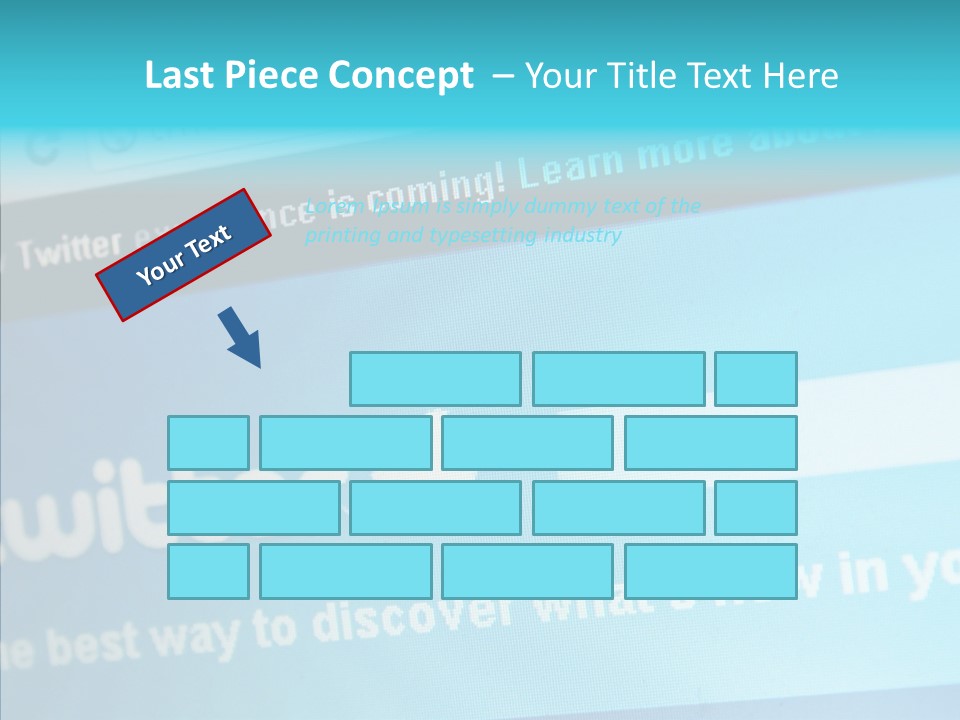 Banner Connexion Message PowerPoint Template