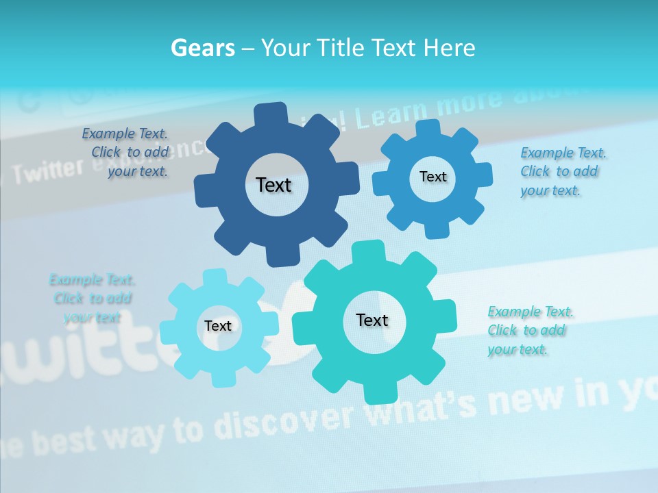 Banner Connexion Message PowerPoint Template