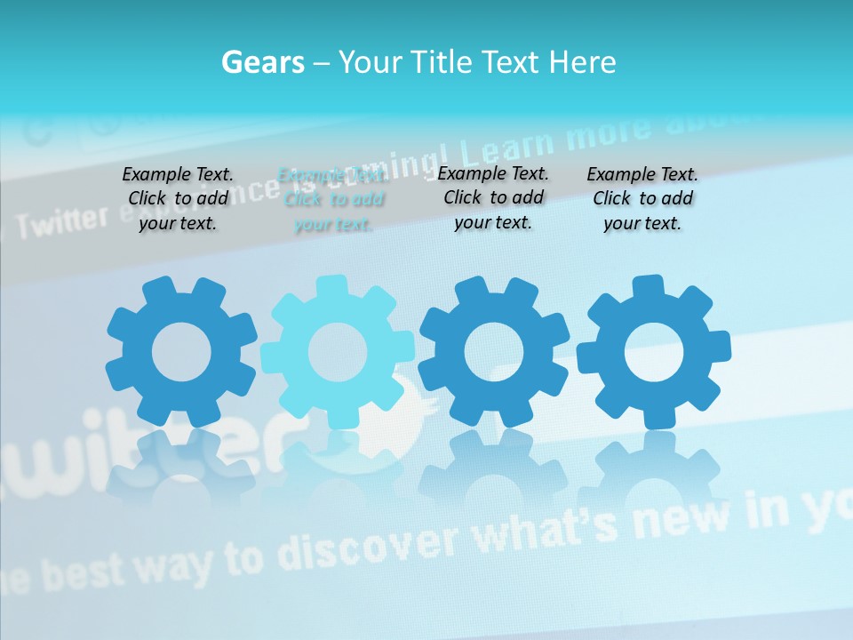 Banner Connexion Message PowerPoint Template