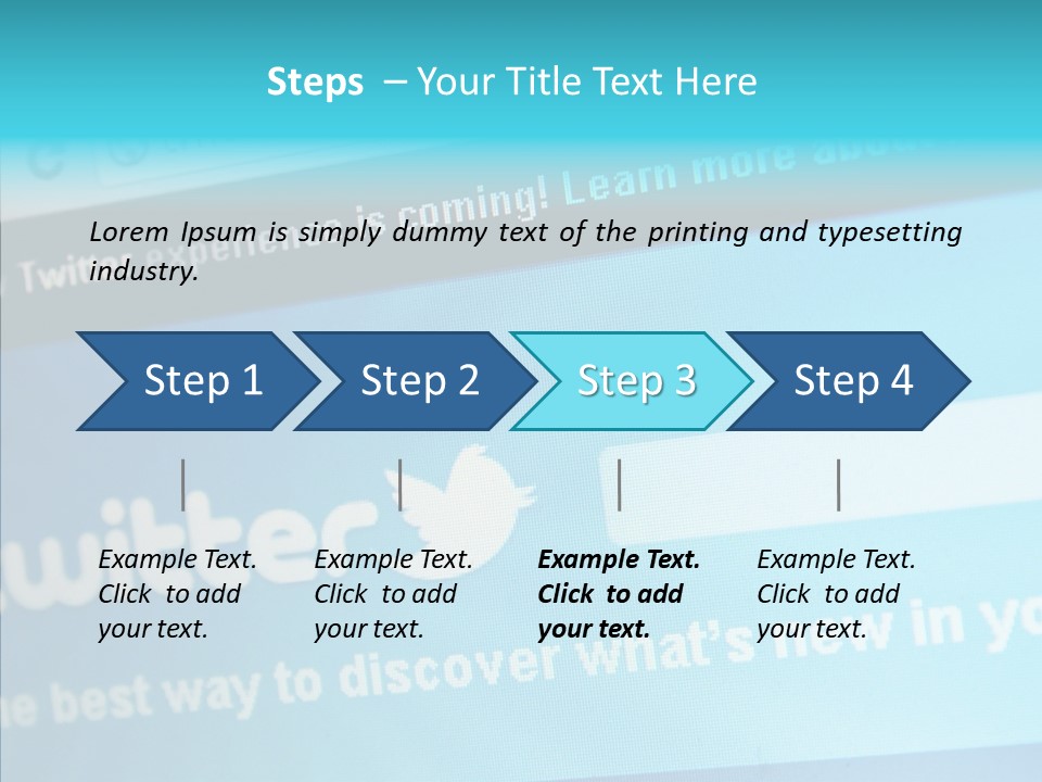 Banner Connexion Message PowerPoint Template