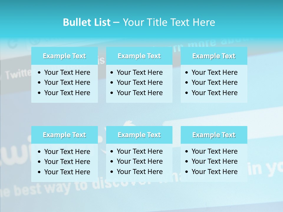 Banner Connexion Message PowerPoint Template