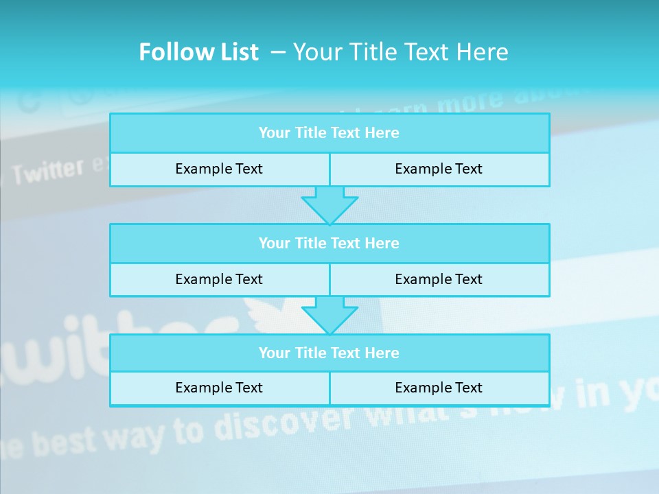 Banner Connexion Message PowerPoint Template