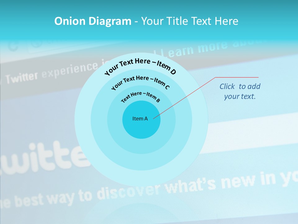 Banner Connexion Message PowerPoint Template