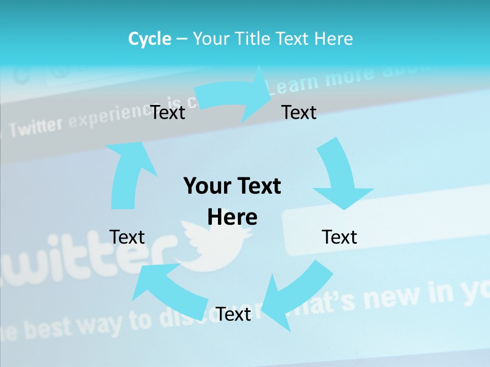 Banner Connexion Message PowerPoint Template