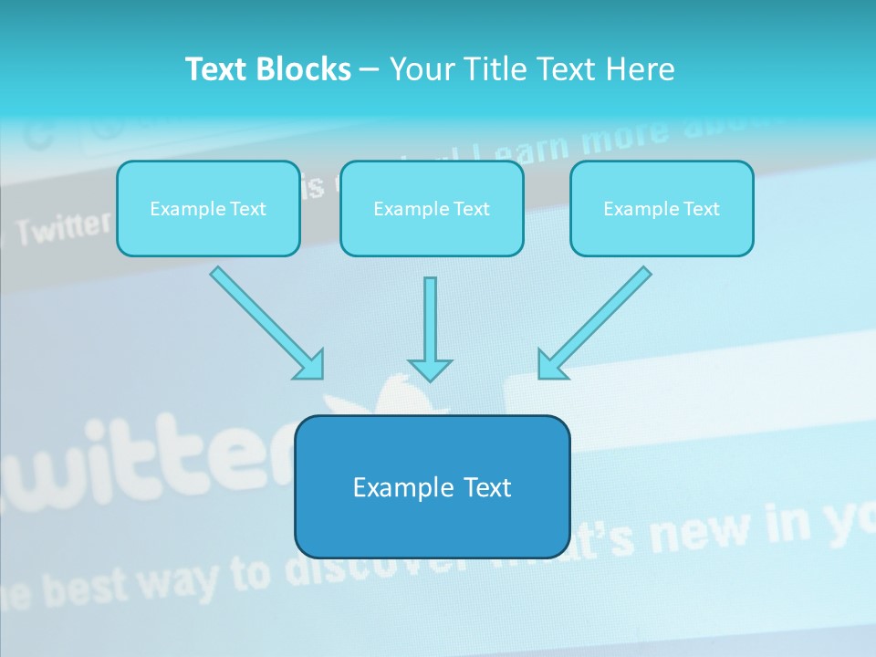 Banner Connexion Message PowerPoint Template