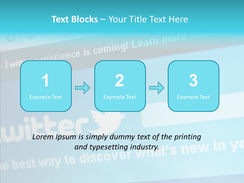 Banner Connexion Message PowerPoint Template