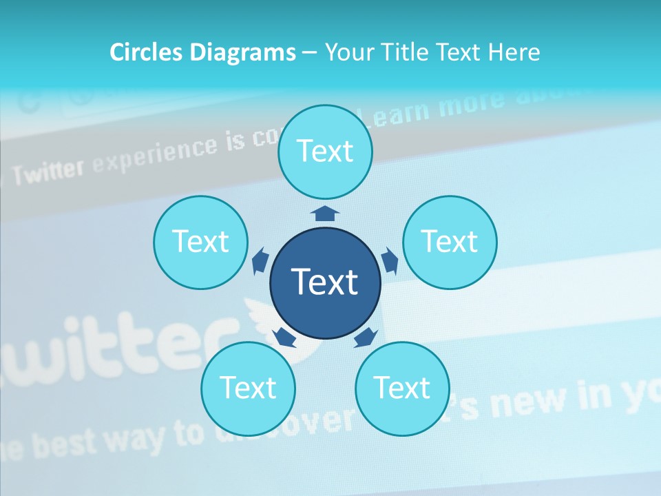 Banner Connexion Message PowerPoint Template