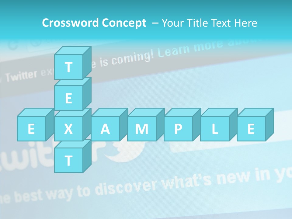 Banner Connexion Message PowerPoint Template