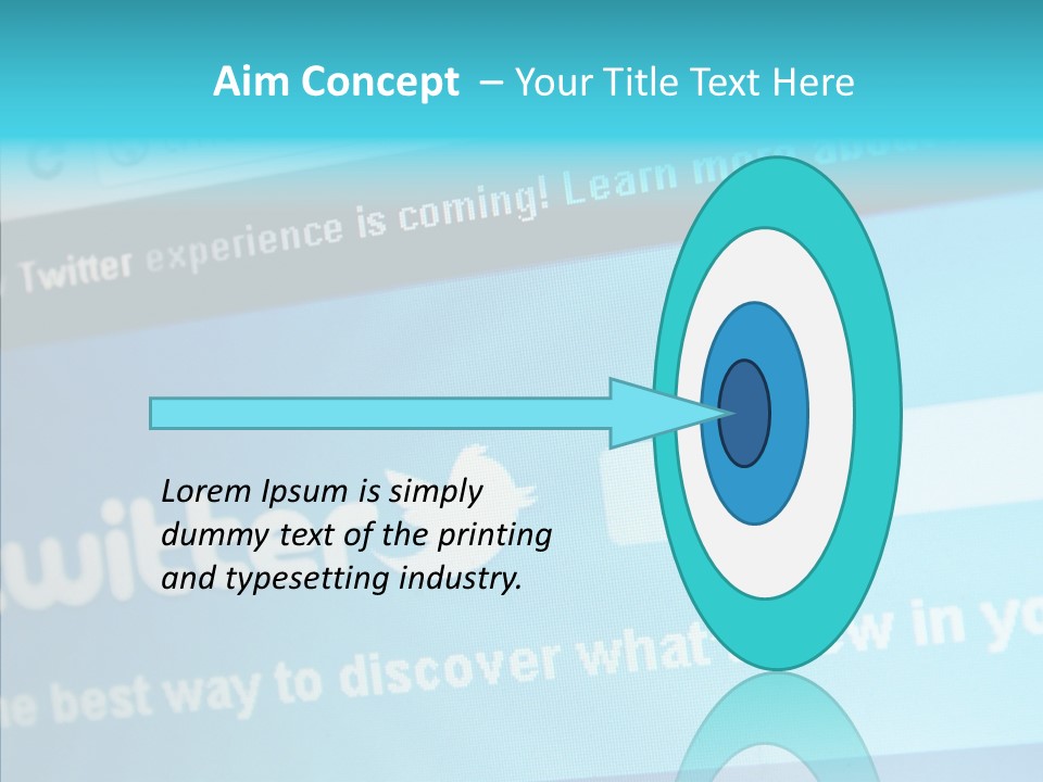 Banner Connexion Message PowerPoint Template