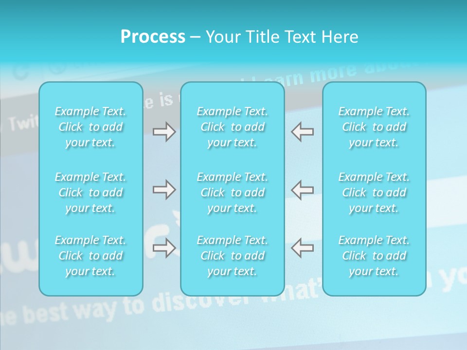 Banner Connexion Message PowerPoint Template