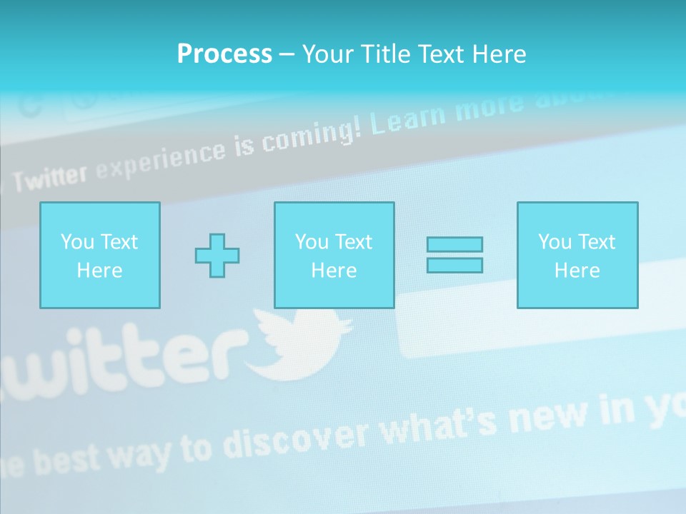 Banner Connexion Message PowerPoint Template