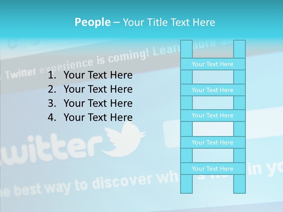 Banner Connexion Message PowerPoint Template