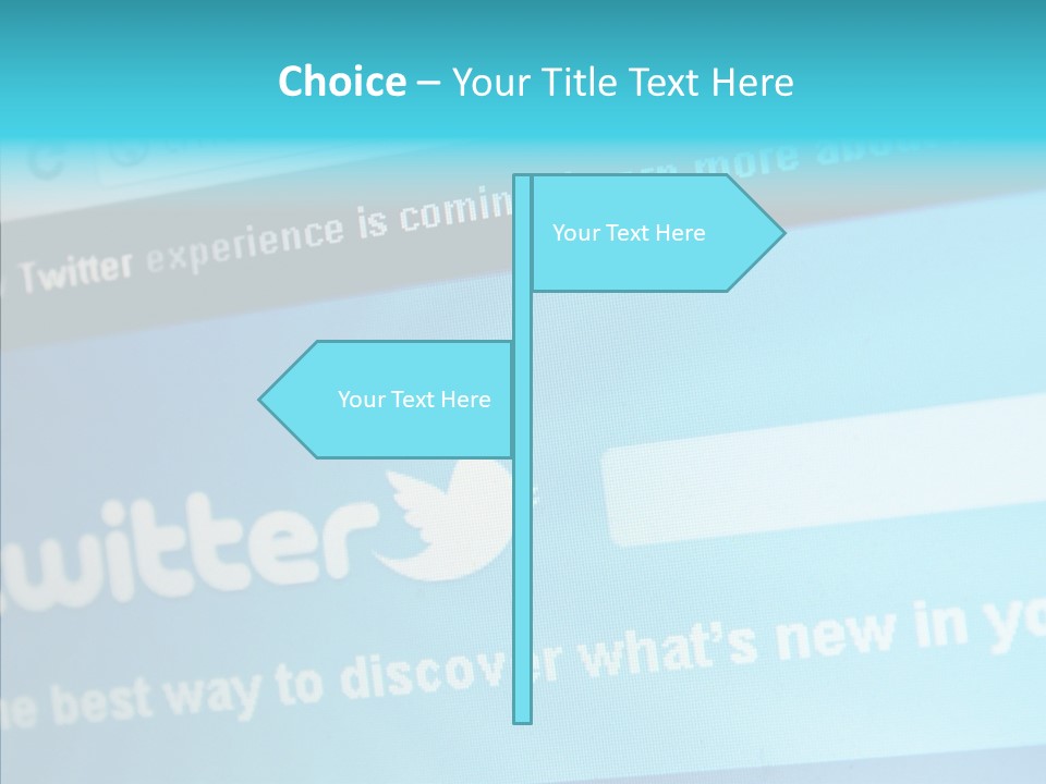 Banner Connexion Message PowerPoint Template