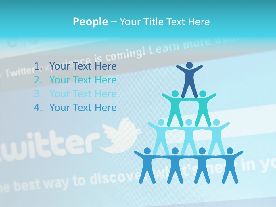 Banner Connexion Message PowerPoint Template