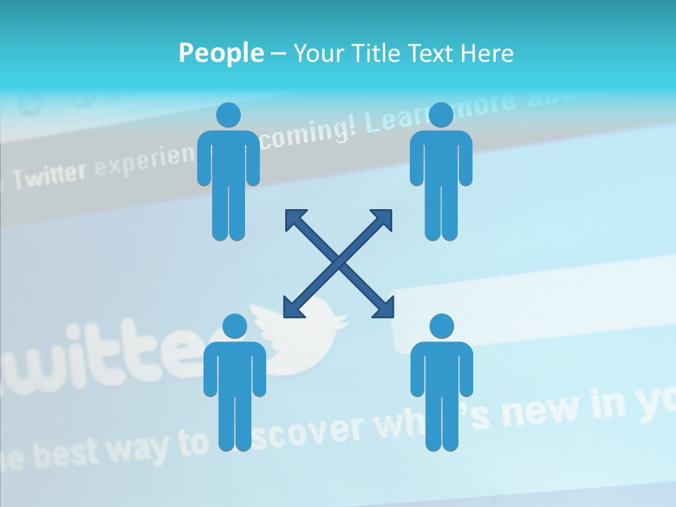Banner Connexion Message PowerPoint Template