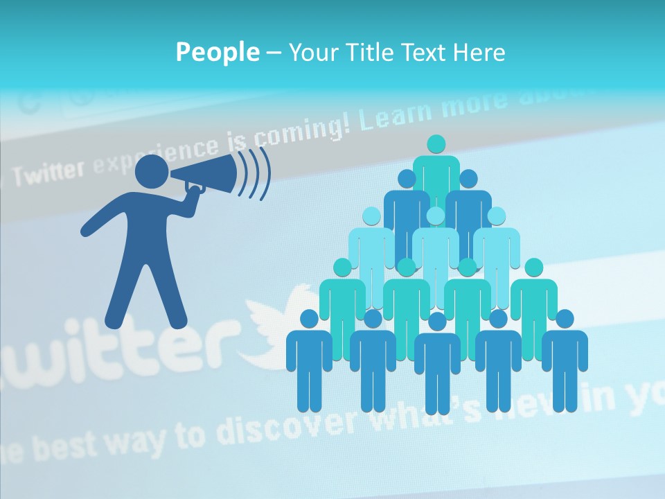 Banner Connexion Message PowerPoint Template