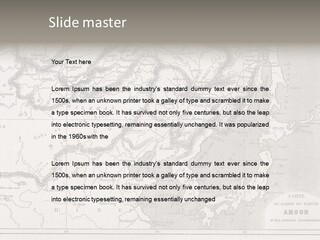Etching Drawing Revival PowerPoint Template