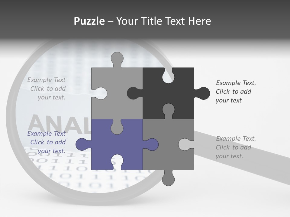 Statistic Pen Work PowerPoint Template