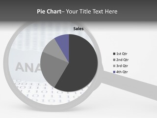 Statistic Pen Work PowerPoint Template