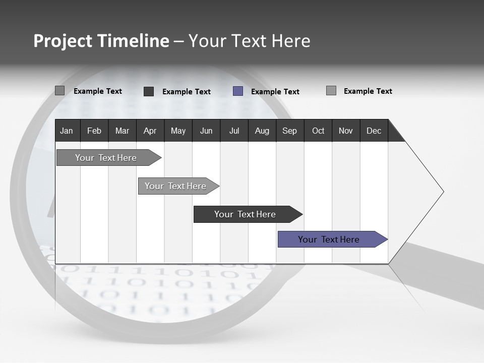 Statistic Pen Work PowerPoint Template