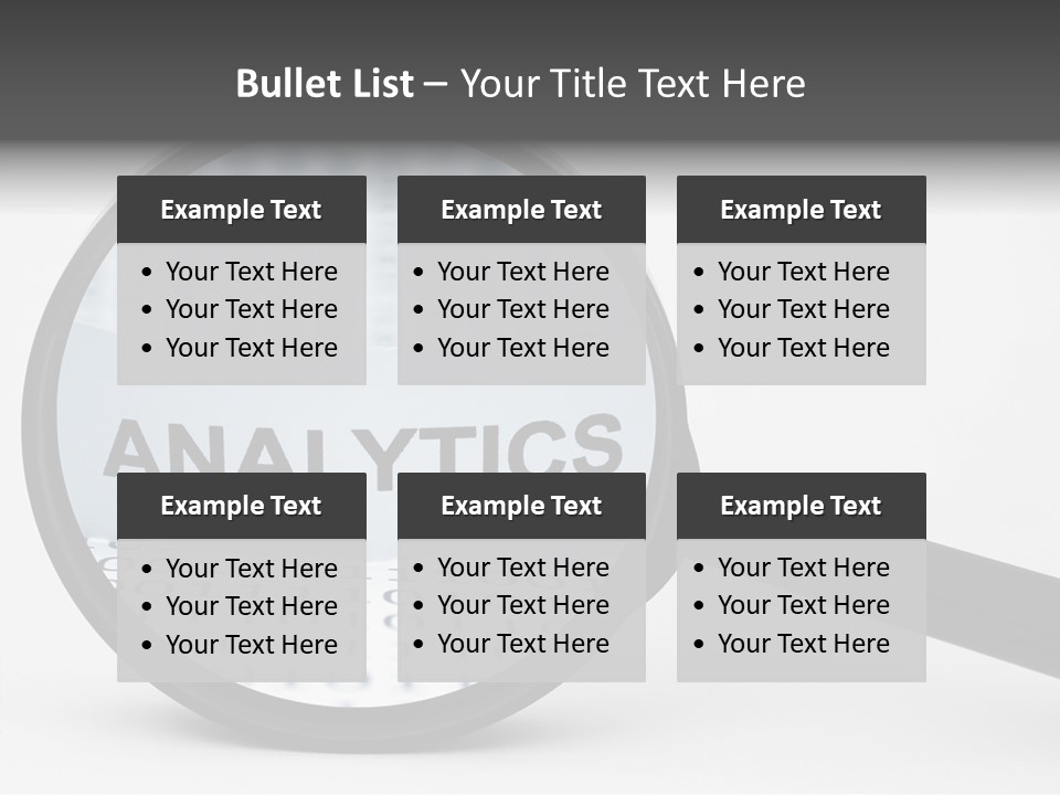 Statistic Pen Work PowerPoint Template